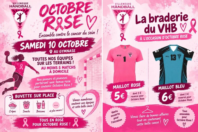 Octobre Rose s&rsquo;invite au VHB